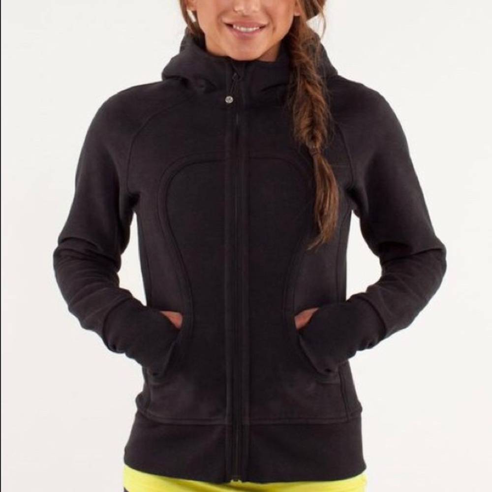 Lululemon Black Scuba Zip Hoodie Sweatshirt ➰
